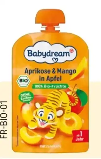 Rossmann Babydream Bio Quetschbeutel Angebot