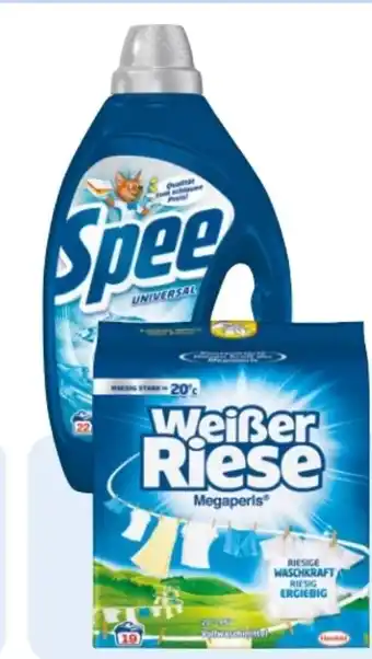 Rossmann Spee Waschmittel Angebot