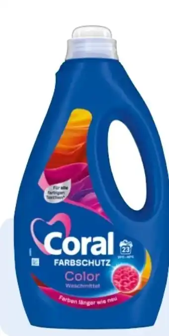 Rossmann Coral Waschmittel Flüssig Angebot
