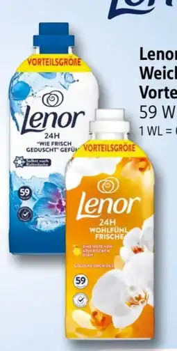 Rossmann Lenor Weichspüler Angebot