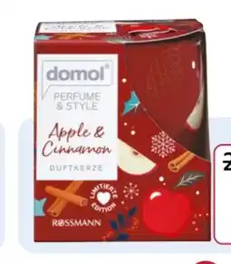 Rossmann Domol Perfume & Style Duftkerze Angebot