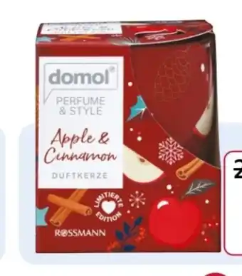 Rossmann Domol Perfume & Style Duftkerze Angebot
