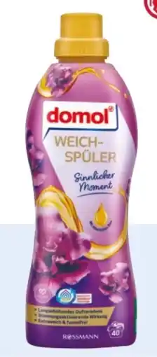 Rossmann Domol Weichspüler Angebot