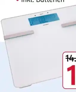 Rossmann Rossmann Ideen Welt Glas-Diagnosewaage Angebot