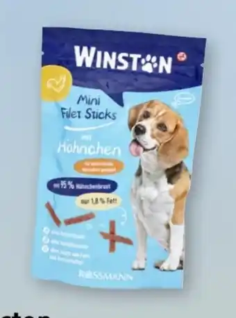 Rossmann Winston Hund Mini Filet Sticks Angebot
