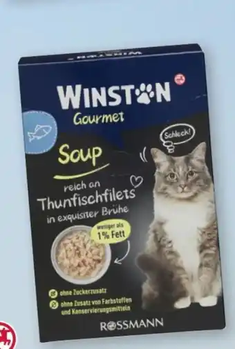 Rossmann Winston Gourmet Katze Soup Thunfisch Angebot