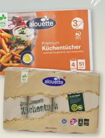 Rossmann Alouette Küchentücher Premium Angebot