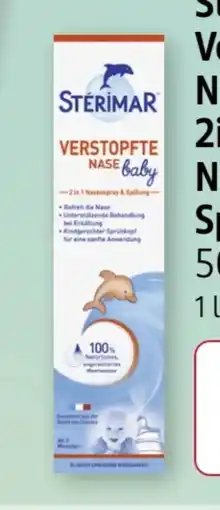 Rossmann Sterimar Verstopfte Nase Baby 2in1 Nasenspray & Spülung Angebot