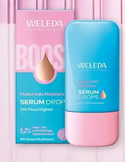 Rossmann Weleda Hyaluronic Moisture Serum Drops Angebot