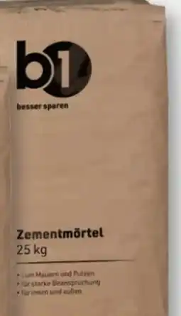 B1 Discount Baumarkt B1 Zementmörtel Angebot