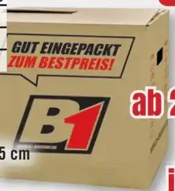 B1 Discount Baumarkt B1 Umzugskarton Angebot