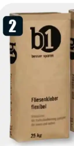 B1 Discount Baumarkt B1 Fliesenkleber Angebot