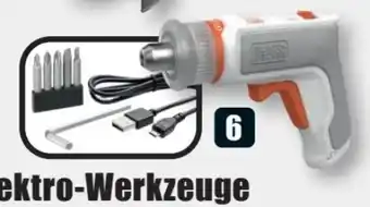 B1 Discount Baumarkt Black & Decker Akku-Möbelschrauber Angebot