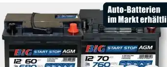 B1 Discount Baumarkt BIG Batterie Industrie Germany Start-Stopp-AGM-Batterien Angebot