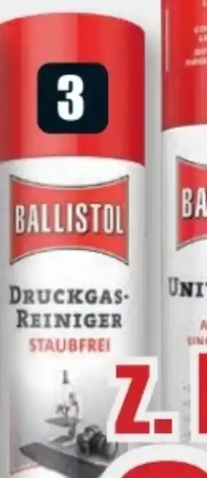 B1 Discount Baumarkt Ballistol Druckgas-Reiniger Angebot