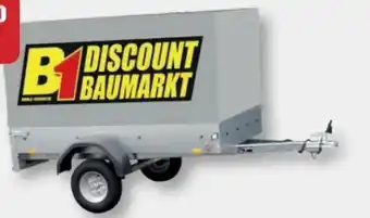 B1 Discount Baumarkt B1 PKW Anhänger Komplett-Set Angebot