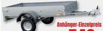 B1 Discount Baumarkt Stema PKW-Anhänger AN 750-10 Angebot