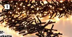 B1 Discount Baumarkt LED-Clusterlichterkette Angebot