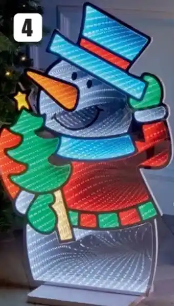 B1 Discount Baumarkt LED-Schneemann Angebot