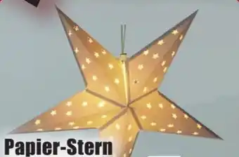 B1 Discount Baumarkt LED-Papier-Sterne Angebot
