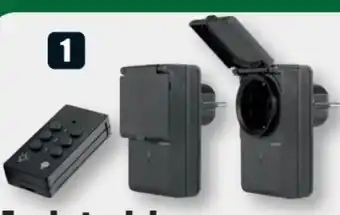 B1 Discount Baumarkt Funksteckdosen-Set Angebot