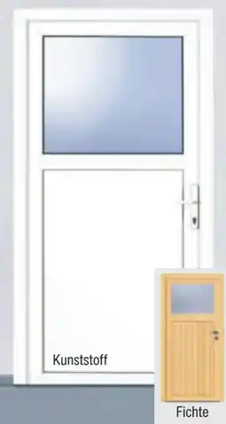 toom Baumarkt BAZ Kunststoff-Nebeneingangstür 682 Angebot