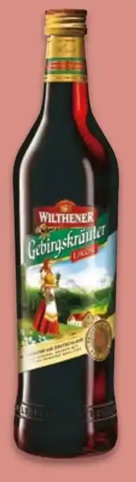 NETTO Wilthener Gebirgskräuter Likör Angebot