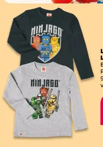 NETTO LEGO Kinder-Langarmshirt Ninjago Angebot