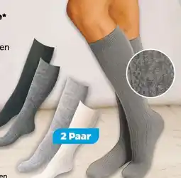 NETTO Strick-Kniestrümpfe 2 Paar Angebot