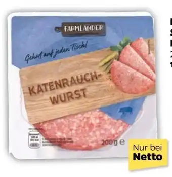 NETTO Farmländer Salami Angebot