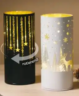 NETTO Dekorado LED-Kerze im Glas Angebot