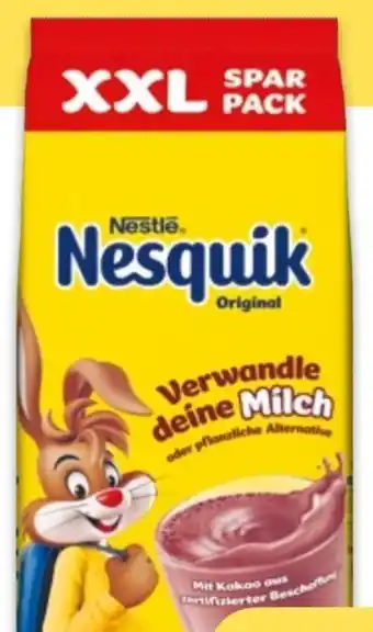 NETTO Nestlé Nesquik Kakaohaltiges Getränkepulver Angebot