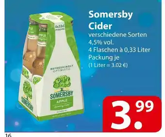 Famila Nord Ost Somersby cider Angebot