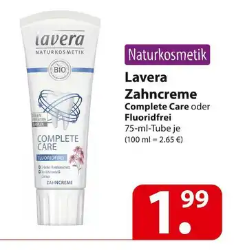 Famila Nord Ost Lavera zahncreme Angebot