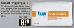 V Baumarkt KNAUF Goldband Fertigputzgips Angebot