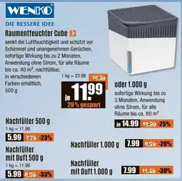V Baumarkt WENKO Raumentfeuchter Cube Angebot