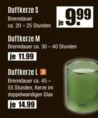 V Baumarkt SCHÖNER WOHNEN Kerzen und Raumdüfte - Duftkerze S Angebot