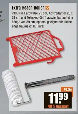 V Baumarkt Extra-Reach-Roller Angebot