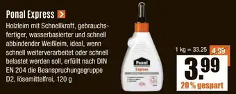 V Baumarkt Ponal Express Angebot