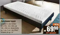 V Baumarkt Gelschaum Topper Angebot