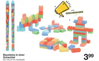 Zeeman Bausteine in einer Schachtel Angebot