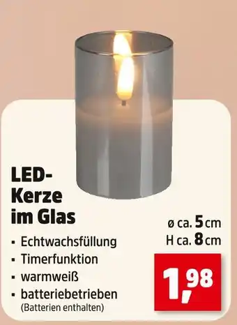 Thomas Philipps Led-kerze im glas Angebot