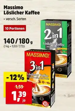 Thomas Philipps Massimo 2in1 löslicher kaffee Angebot