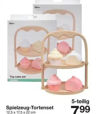 Zeeman ZEEMAN Spielzeug-Tortenset Angebot