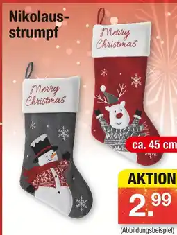 Zimmermann Nikolausstrumpf Angebot