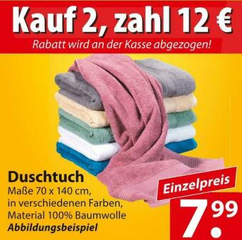 Famila Nord Ost Duschtuch Angebot