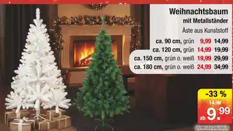 Zimmermann Weihnachtsbaum Angebot