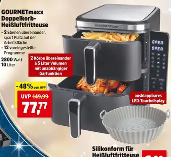 Thomas Philipps Gourmetmaxx doppelkorb-heißluftfritteuse Angebot
