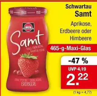 Zimmermann Schwartau samt aprikose Angebot