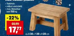 Thomas Philipps Holz-hocker 'kauch' Angebot